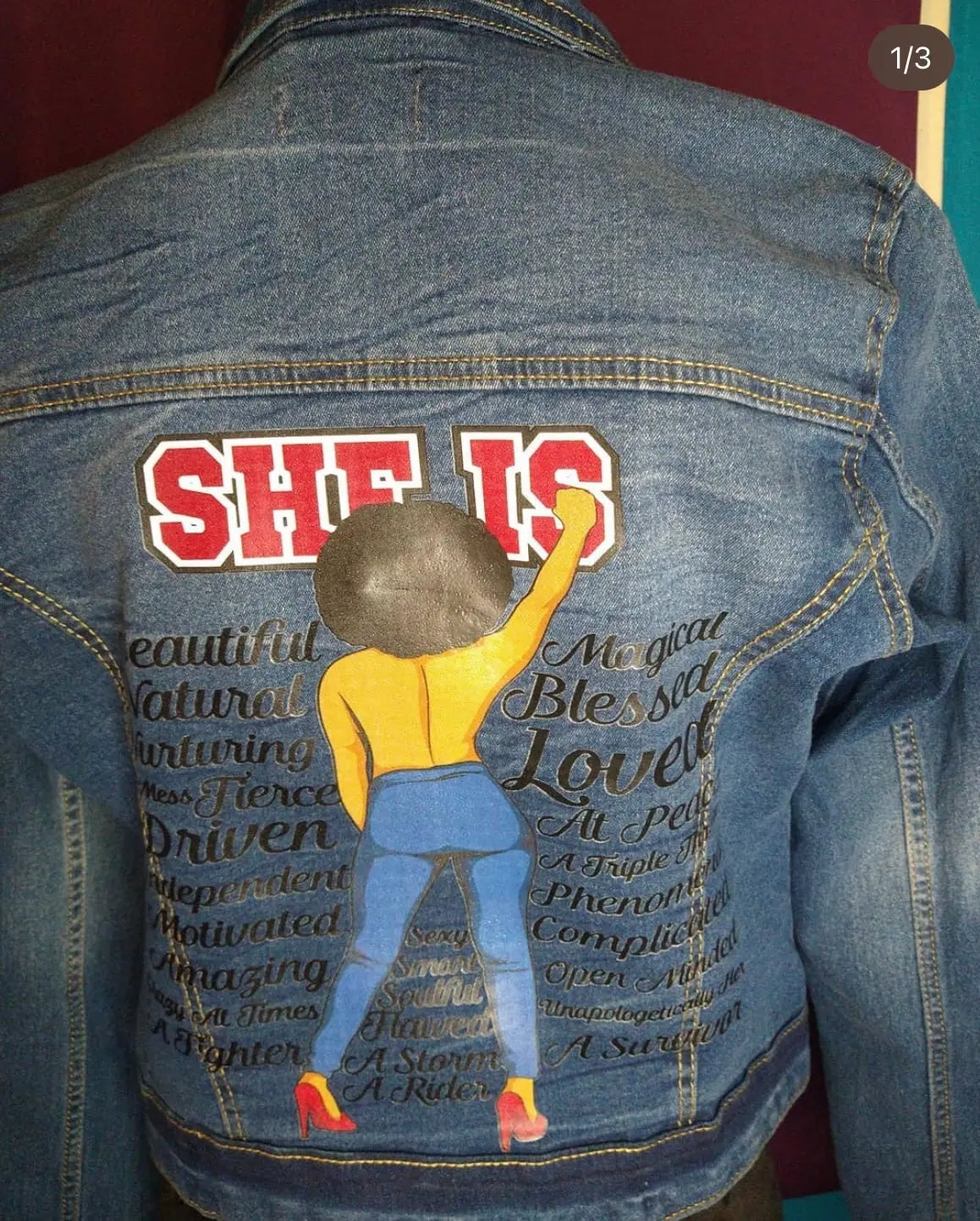 Custom Kids Denim Jacket NuTrendz Customs