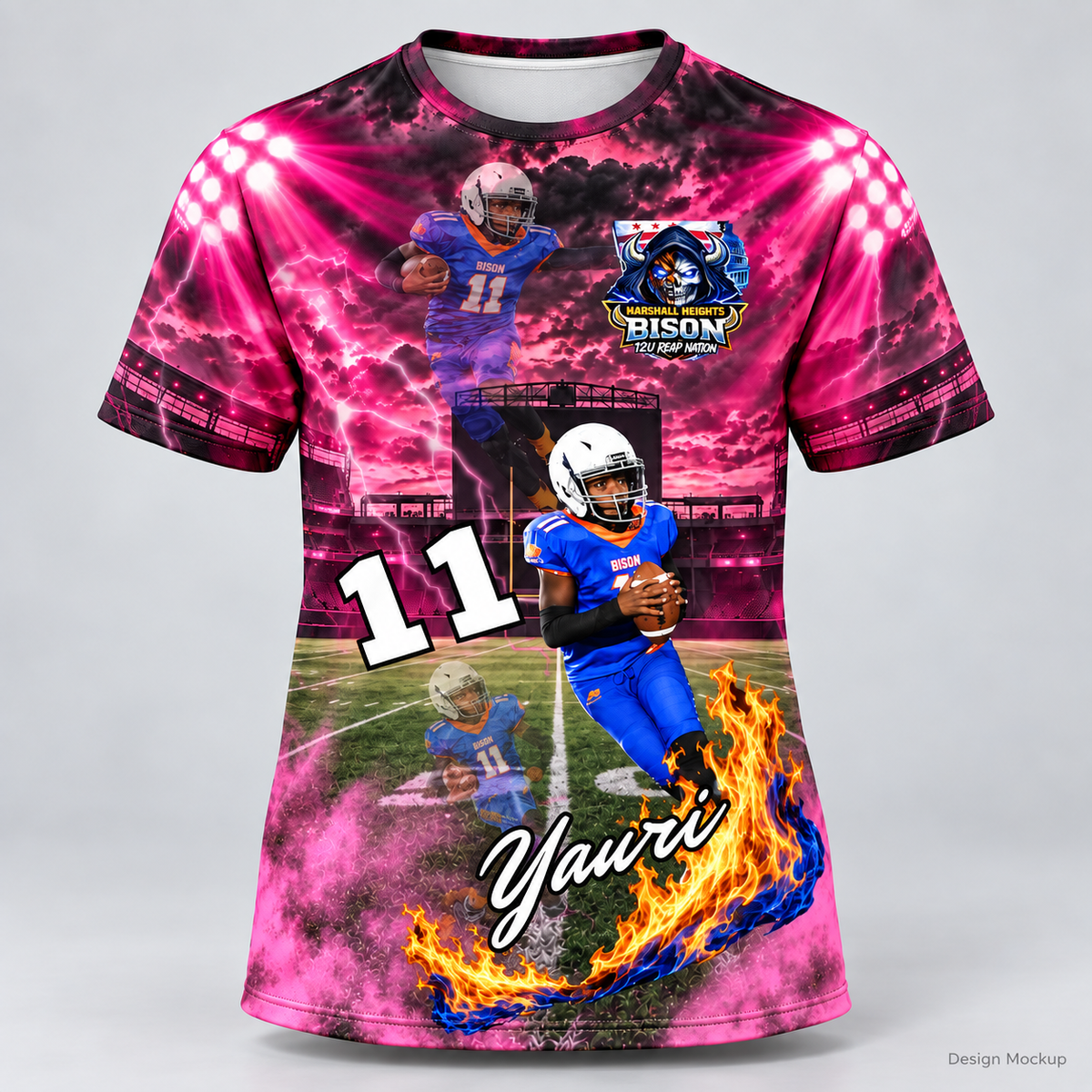 Rep Your Player — Custom AOP Player Shirt