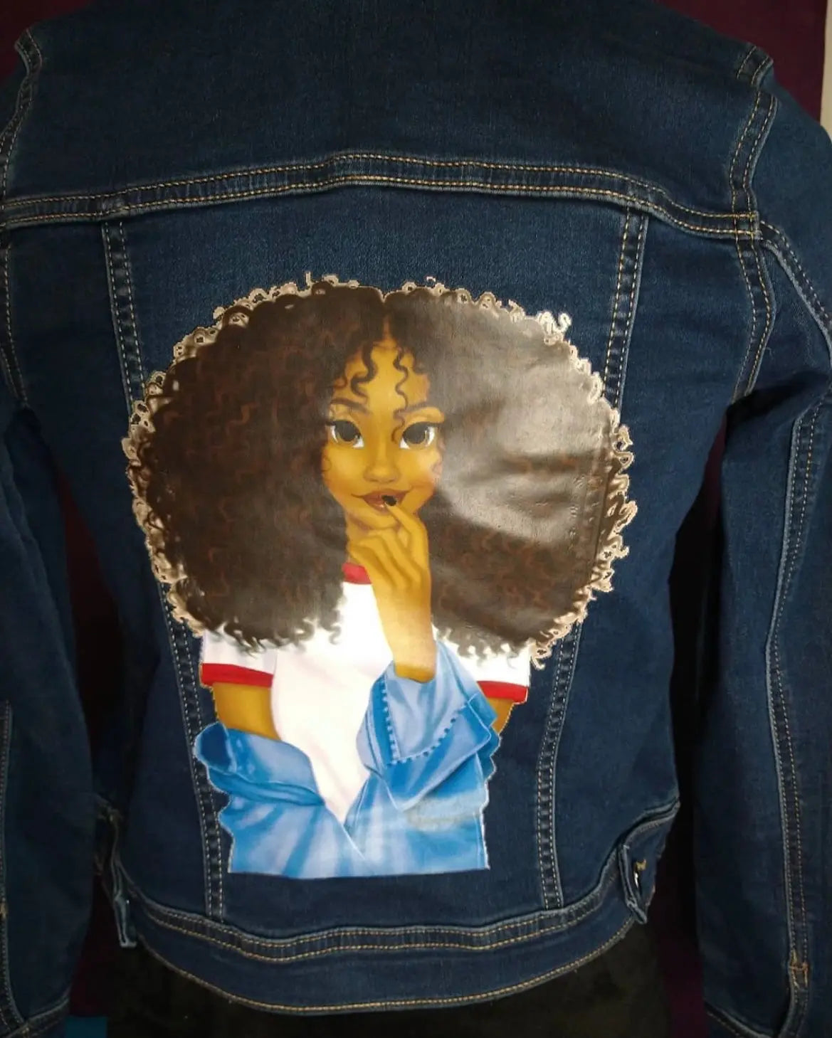 Custom Kids Denim Jacket NuTrendz Customs