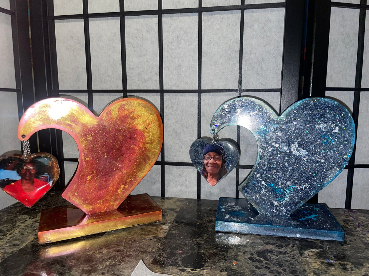 Keepsake Heart Memorabilia NuTrendz Customs Prints and Designs, LLC