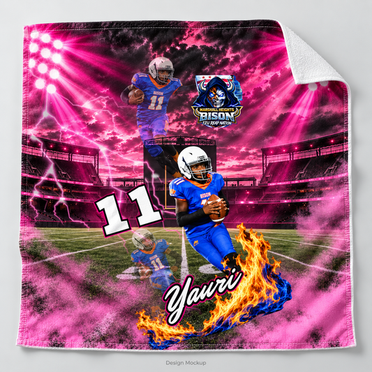 Rep Your Player — Player Football Towel
