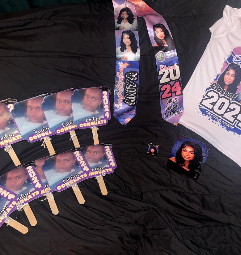 Graduation Package 3 NuTrendz Customs Prints and Designs, LLC