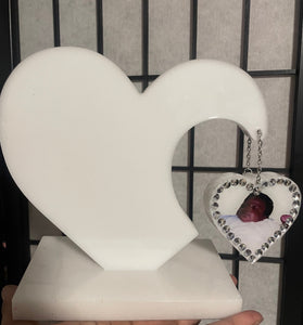 Keepsake Heart Memorabilia NuTrendz Customs Prints and Designs, LLC