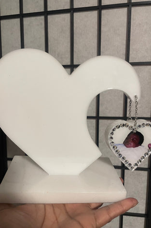 Keepsake Heart Memorabilia NuTrendz Customs Prints and Designs, LLC