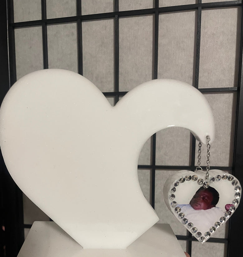 Keepsake Heart Memorabilia NuTrendz Customs Prints and Designs, LLC