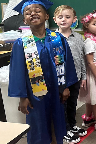 Kid Graduation Stole NuTrendz Customs Prints and Designs, LLC
