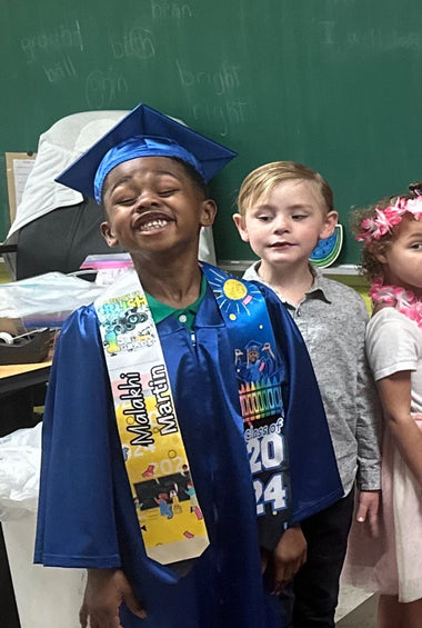 Kid Graduation Stole NuTrendz Customs Prints and Designs, LLC