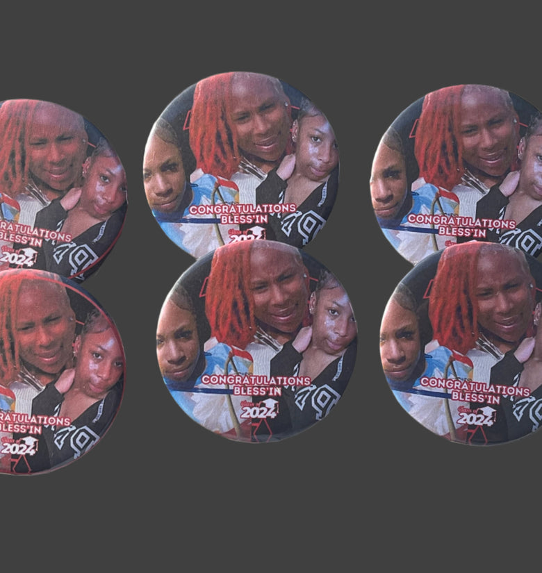 Custom Buttons NuTrendz Customs Prints and Designs, LLC
