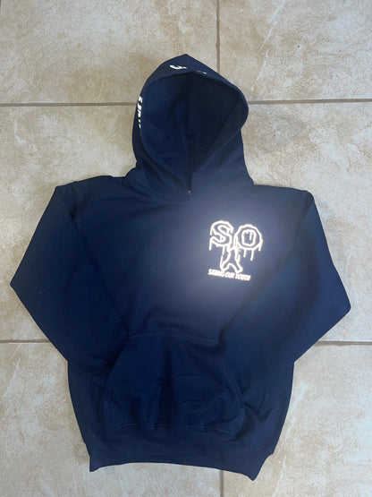 Custom Kids Hoodie Front and Back Design