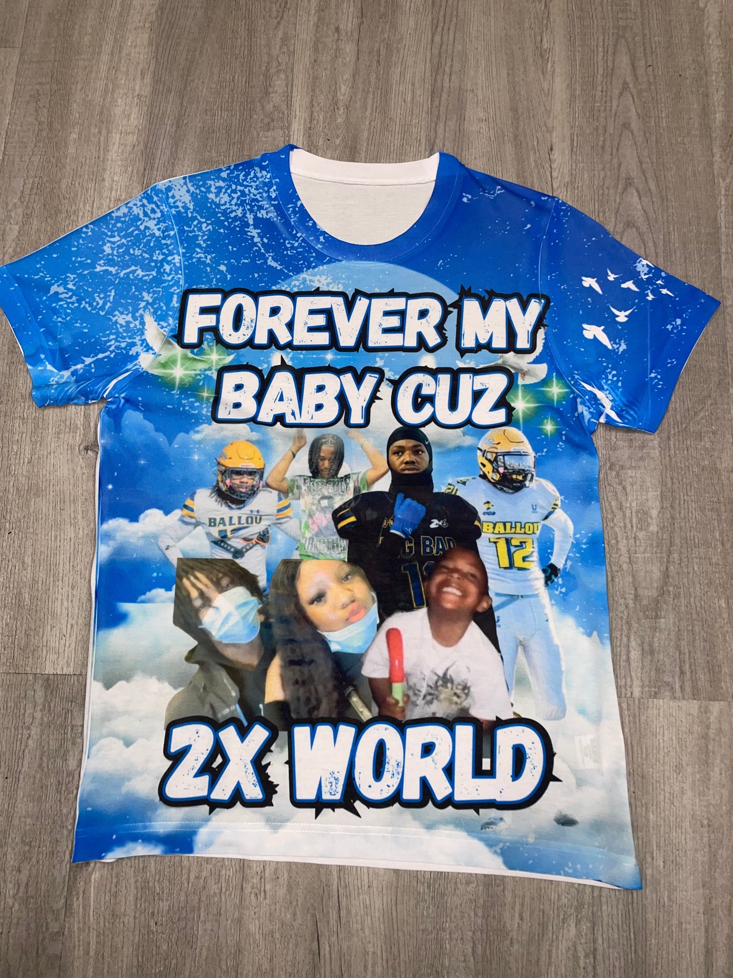 3d All over print Shirt(FRONT DESIGN ONLY) NuTrendz Customs Prints and Designs, LLC