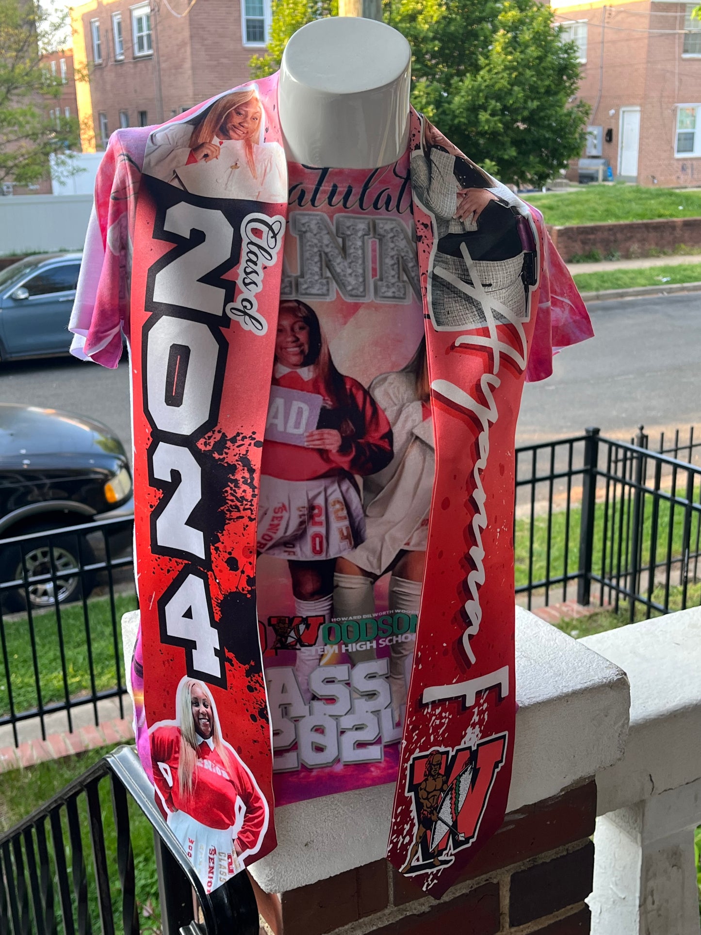 Custom Graduation Stole