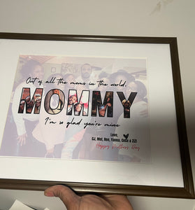 Mother’s Day Frames NuTrendz Customs Prints and Designs, LLC