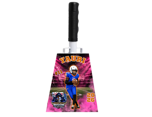 Rep Your Player — Personalized Cowbell