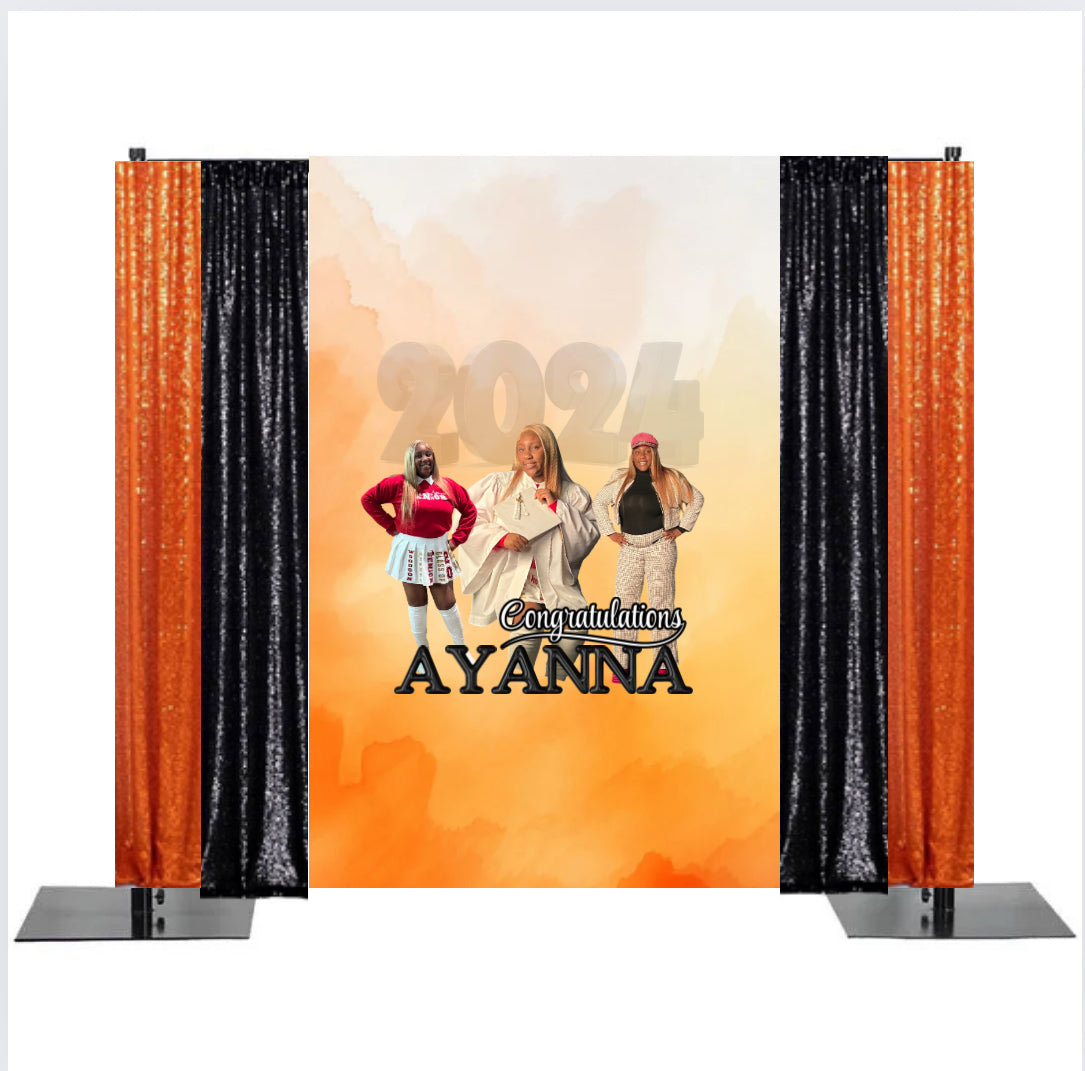 Personalized Backdrop 5*7